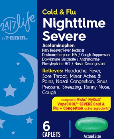 Cold And Flu Nighttime Severe 6ct (Cold And Flu Nighttime Severe 6 Ct)